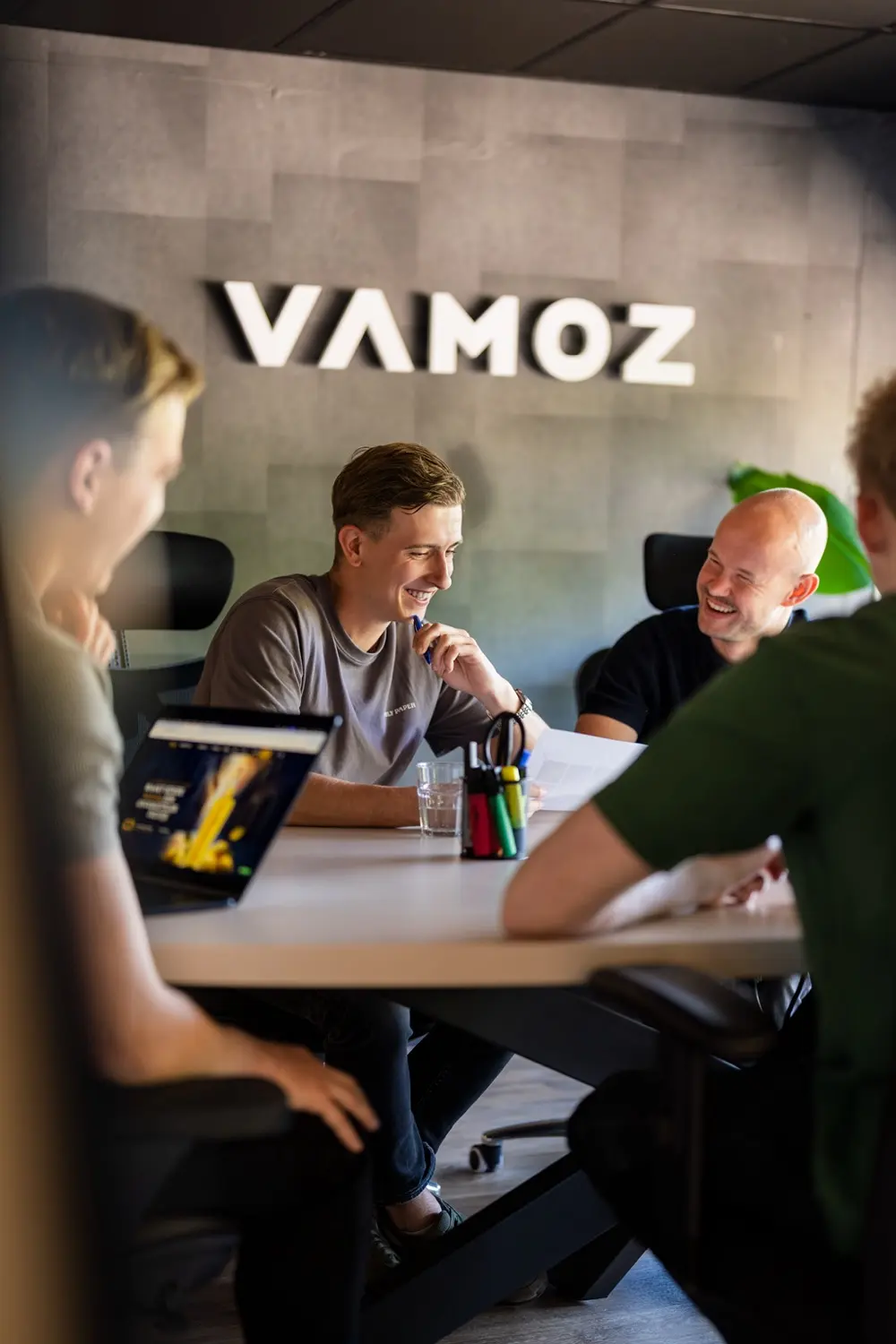 Het team van Vamoz